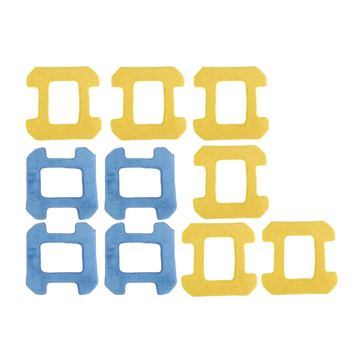 Lingettes microfibre pour Hobot 268, 288, 298 (lot de 10)