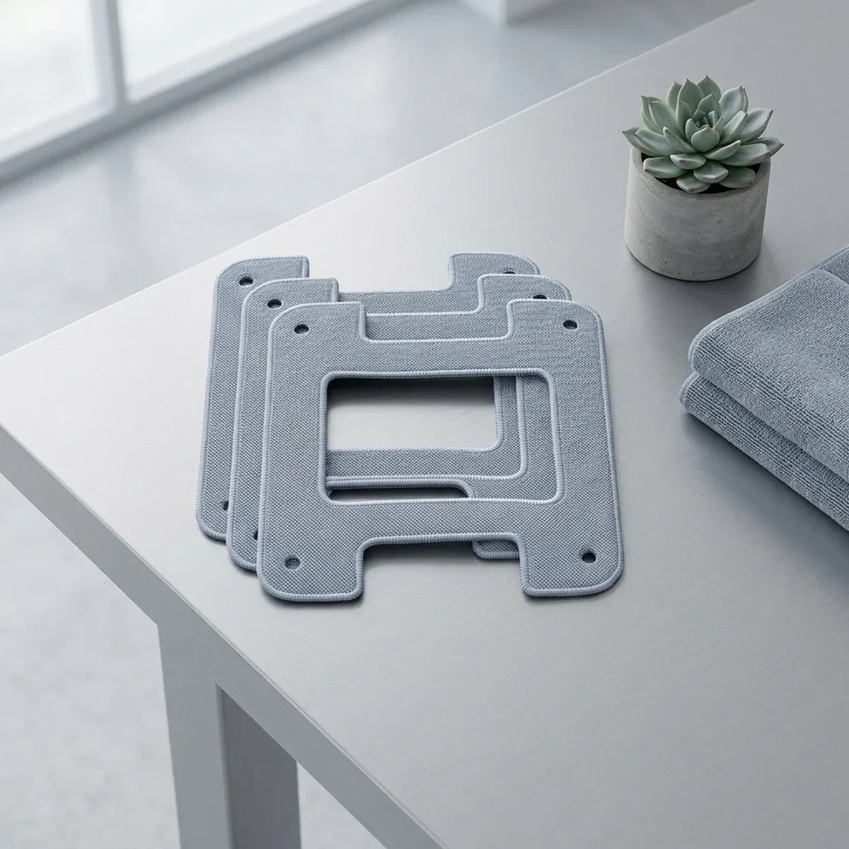 Lingettes microfibre pour Hobot 2S (lot de 3), visuel 2 Lingettes microfibre pour Hobot 2S (lot de 3), visuel 2