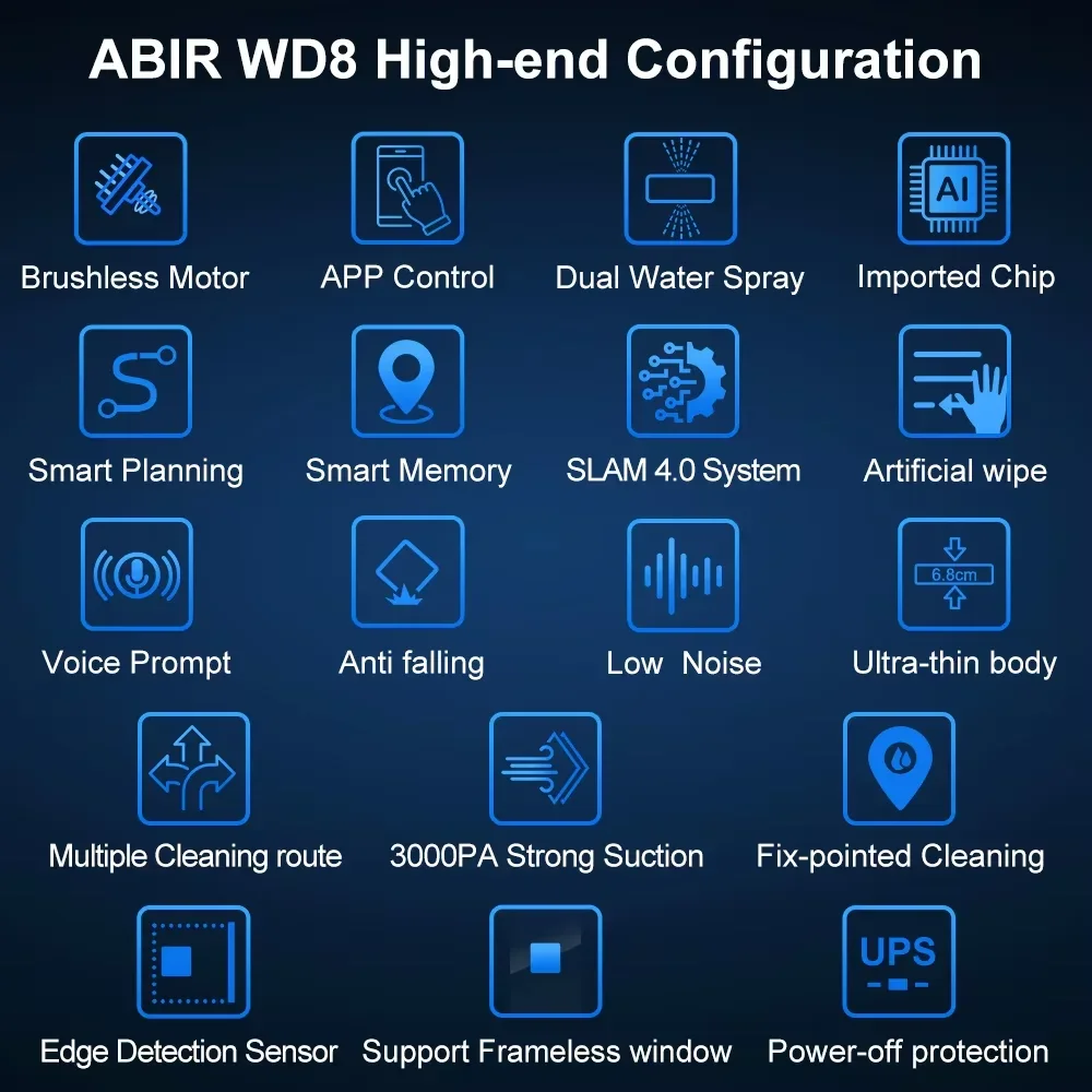 Robot lave-vitre ABIR WD8, visuel 3 Robot lave-vitre ABIR WD8, visuel 3